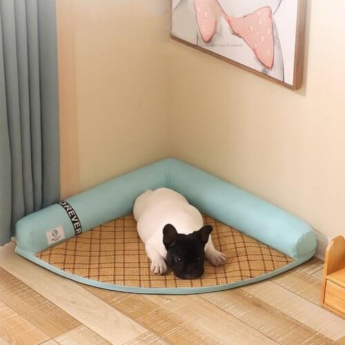 Summer Cooling Mats Cat Bed Dog Bed Dog Sofa Pet Mats Cat House Ice Pad Dog Sleeping Mats Cool Cold Bamboo Fiber Cat Bed New