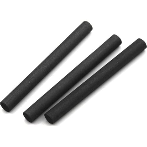 2020 New 3Pcs/Lot for Light Industry Metallurgy 99.9% Graphite Rods Welding Electrode Cylinder Rod Bars Carbon Rod Machine Tools