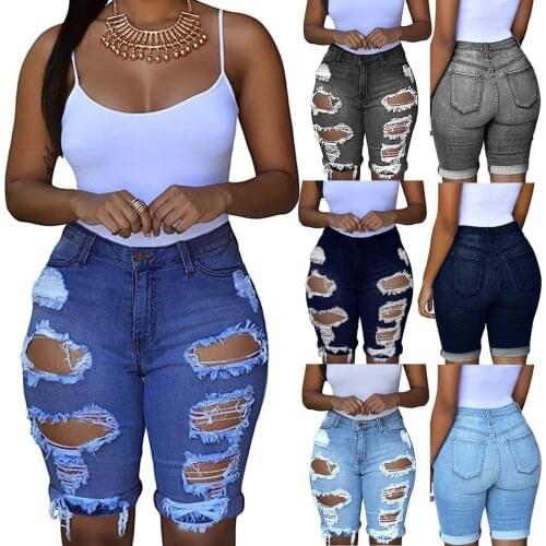 SAGACE Casual worn-out jeans with holes and rough edges Korean wide leg pants with Hong Kong flavor jeans mujer