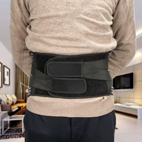 Men Women Sport Adjustable Waist Trainer Belt Back Brace Spine Support Waist Belt Orthopedic Breathable Lumbar Corset Belt
