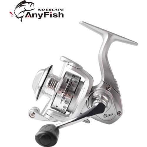 ANYFISH MICRO POWER fishing reel spinning 500 800 mini spinning reels pesca carretilha small fishing wheel Winter Ice Fishing