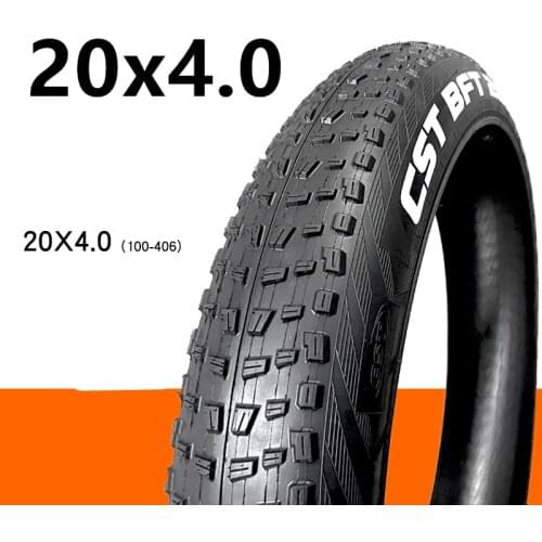Fat Tire 20x4.0 bicycle tyre beach bike tire 20x4.0 100-406 city fat tyres Snow Bike tires wire bead For fat Electric Bike CST