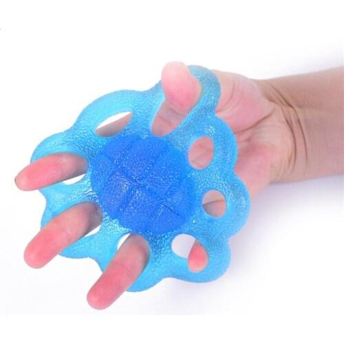 Silicone Hand Grip Ball Finger Rehabilitation Training Arm Strengthener Resistensepow Carpal Expander Trainers Gripping Ring