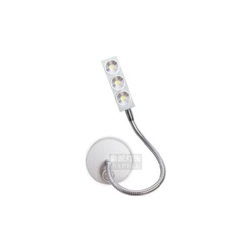 Super Bright 3X1W LED Spotlight Ceiling Lamp Reading study Mirror Wall Background aisle corridor Lighting