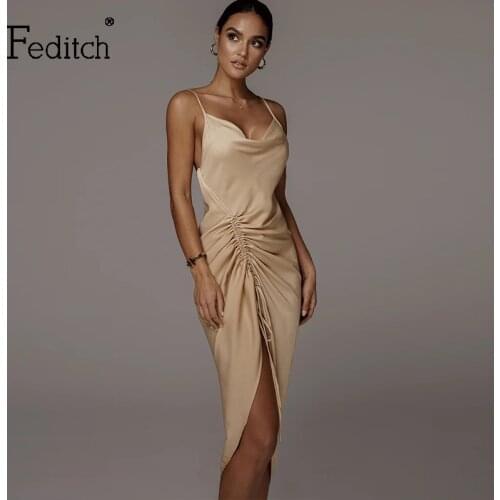 Летние платья миди VOGDEATT China At AliExpress