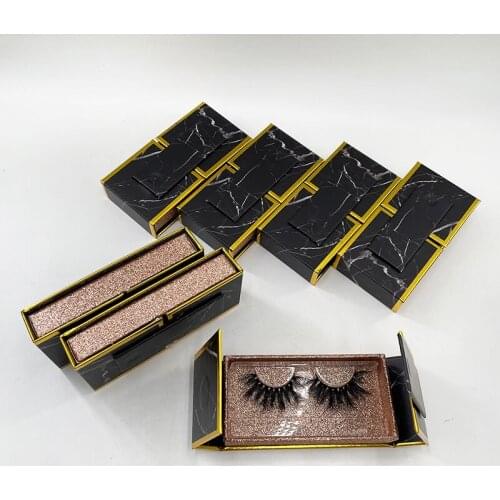 10/20/ pack Custom Packaging Magnetic Case With Tray Wholesale Mink Lashes Private Label Logo Packing Box Empty Case