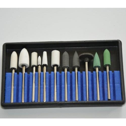 22 Pcs/ 2 Kits Metal or Alloy Polishing KIT for Adjusting & Polishing Co-Cr, Nickel Chromium Alloy for dental or jewelry