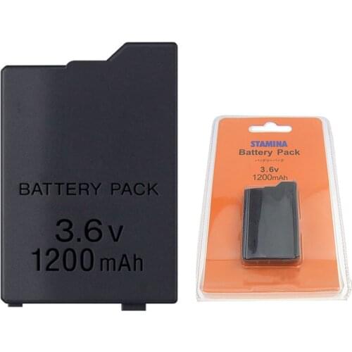 3.6V 1200mAh Battery Pack for Sony PSP2000 PSP3000 PSP PlayStation Gamepad Portable Rechargeable battery 10pcs/lot