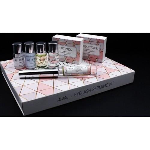 5 Sets Mini Eyelash Perming Kit for lashes lifting Professional Cilia Lift Perm Set with Rods Glue Beauty Make Up Tools