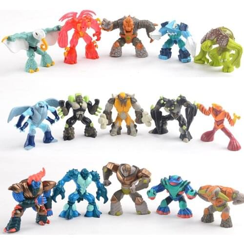 5pcs Cartoon Gormiti Anime Dolls.5-12cm.50+styles.bootleg Lovely girl Capsule toy.Gashapon doll