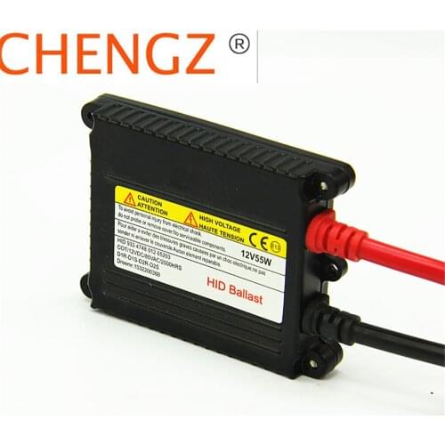60PCS-DC 55W 12V Slim HID Ballast for HID Headlight bulb H7 6k for car honda&Toyota with stock fast shipping free shipping