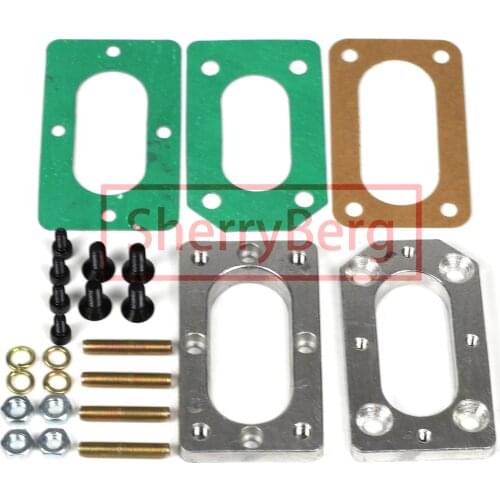 SherryBerg fajs EMPI for HITACHI to WEBER 32x36 32/36 DGV/DGAV/DGEV CARBURETTOR MANIFOLD CONVERSION carburettor adapter carb