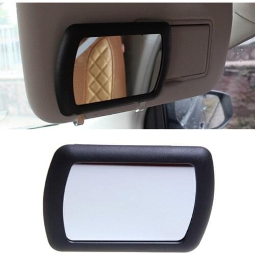 Car Interior Sun visor mirror Car Portable Makeup Sun-shading Cosmetic Universal HD Mirror For Automobile Auto Supplies