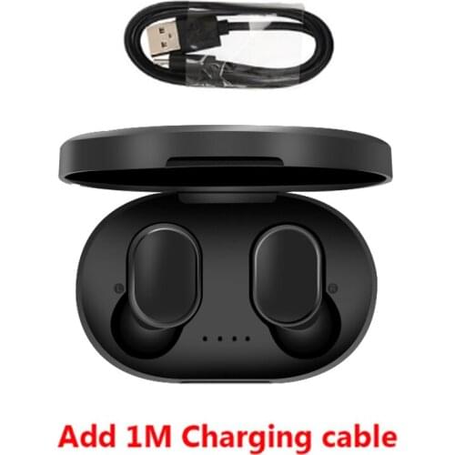 Bluetooth 5.0 Earphone A6S TWS Noise Canceling Fone Headset with Mic Handsfree Earbuds for Xiaomi Redmi Airdots Wireless