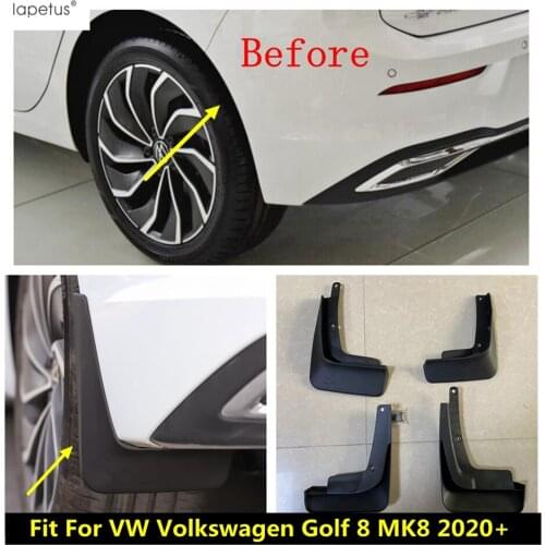 Car Mud Flaps Mudguard Splash Guards Fender Mudflaps Protective Cover Trim Accessories For VW Volkswagen Golf 8 MK8 2020 2021