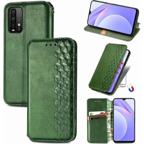 2021 Flip Case Redmi 9T 9 Power 2021 Leather Wallet Case for Xiaomi Redmi 9T 9 T Luxury Card Book Cover RedMi 9 Power 9T T9