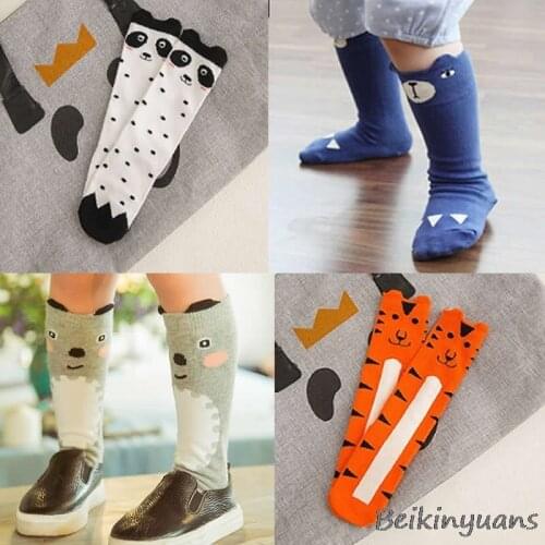 Spring and Autumn Winter Baby Children Stereo Cartoon Cotton Socks Princess Socks Children Fox Panda Cartoon Socks
