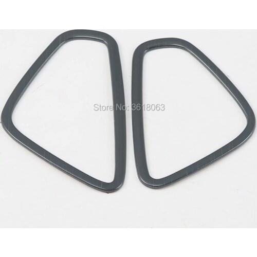 For Hyundai Kona 2017 2018 Small Air condition Outlet Vent Cover Panel Frame Trims Interior Stainless Steel Car Accessories