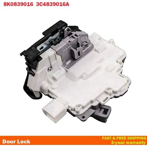 For vw passat Audi q3 q5 q7 A4 B8 b6 skoda Superb SEAT Ibiza rear Right Door Lock ACTUATOR Mechanism 8K0839016 3C4839016A
