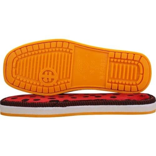 Diy Hand Knitting Materials Slippers Sole Gum Rubber Outsole Crochet Needles Indoor Slippers For Men Women Diy Anti-Slip Sole