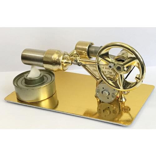 Hot Air Stirling Engine Experiment Model Electric Generator Physical Educational Mini Engine Toy Collection