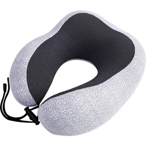 Ergonomic design foam travel pillow memory foam neck cushion airplane traveling head rest pillows INS style 1pcs