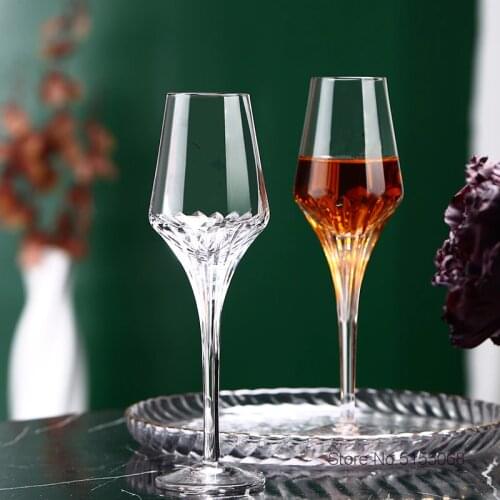 French Louis XIII Praise Of Light Design Cognac Brandy Snifter Crystal XO Goblet Whiskey Tasting Glass Top Grade Wine Glasses