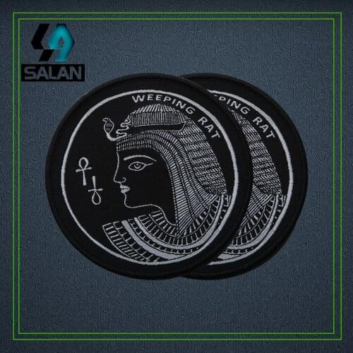 Custom woven badges for clothes fabric iron on patches sewing badges for backpack customized embroidered patch SPJ010