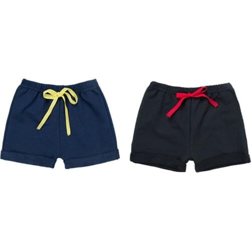 Summer 1-5Y Children Shorts Cotton Shorts For Boys Girls candy color Shorts Toddler Panties Kids Beach Short Sports Pants baby