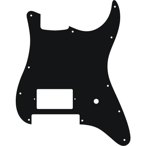 Custom Guitar Pickguard -For US 11 Screw Holes Stratocaster With Floyd Rose Tremolo Bridge Humbucker H PAF Humbucker