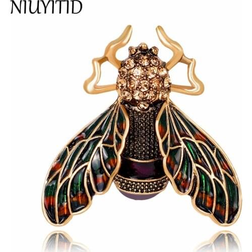 Винтажные броши на одежду NIUYITID China At AliExpress