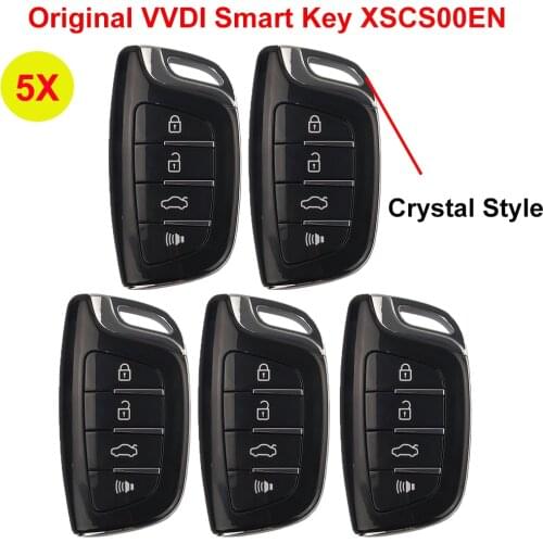 Okeytech Original Xhorse VVDI Universal Smart Remote Key XSCS00EN For VVDI Mini Key Tool Programmer 4 Buttons Proximity Function