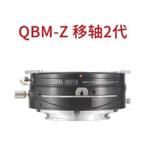 Tilt&Shift adapter ring for rollei qbm mount lens to nikon Z Mount Z6 Z7 Z6II Z7II Z50 full frame mirrorless camera