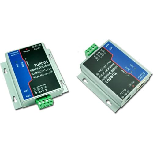 Industrial Grade Serial Device Server RS485 or RS422 to Ethernet Converter Module TCP IP Server/Client UDP VCOM Modbus RTU