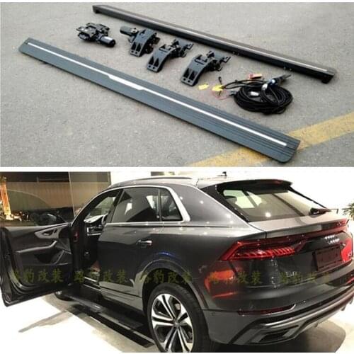 High Quality Electric Motor Pedal Running Board Side Step Bar Nerf For AUDI Q8 2019 2020 2021 2022