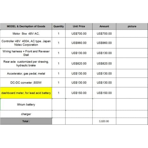 High quality 5kw electric car AC induction motors 48V 60V 72V
