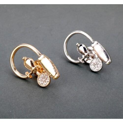 Dongsheng Crystals Blood Pressure Meter Pin Medical Jewelry for Doctor Nurse/Therapist/Physician Science Jewelry Brooch Gift