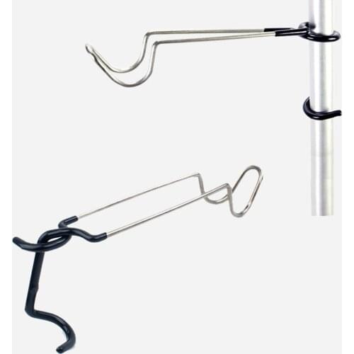 10KG Durable Stainless Steel Light Lamp Hanger Lantern Hook Hiking Gear for Tableware Outdoor Camping Tent Hooks Accessories