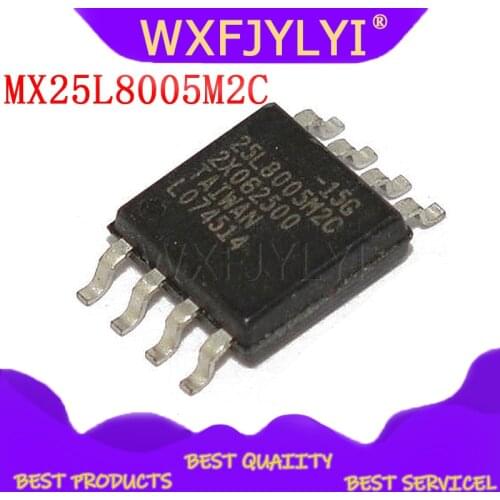 10pcs/lot MX25L8005M2C-15G 25L8005M2C-15G 25L8005M2C sop-8 Chipset