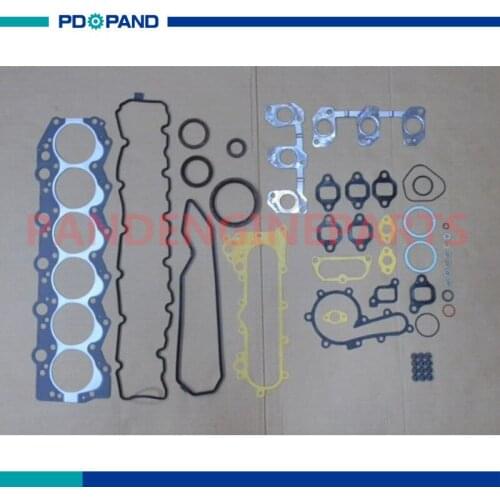 12V 1HD 1HDT 1HD-T Engine Rebuild Full Gasket Set 04111-17020 for Toyota Land Cruiser/Coaster 4200cc 4.2L Oil Valve Seals