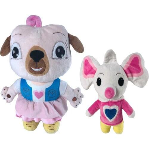 2pcs/Lot Cartoon Movies Chip and Potato Stuffed Plush Toys Anime Dog and Mouse Peluche Doll Gift for Children