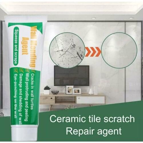 3Pcs/Set 100ml Valid Mould Proof Wall Mending Agent Wall Repair Cream Wall Crack Nail Repair Quick-drying Patch