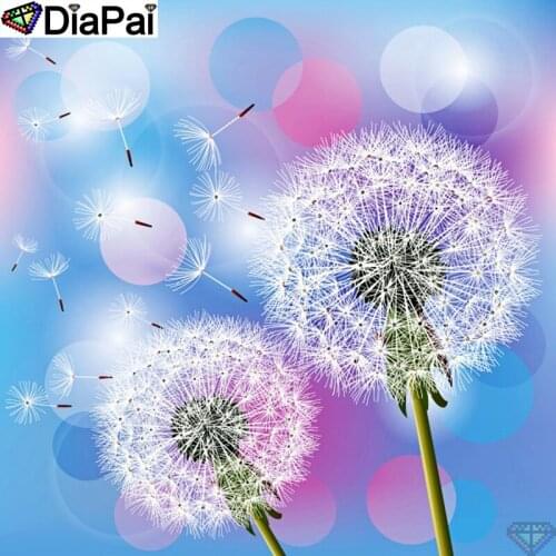 DiaPai Diamond Painting 5D DIY 100% Full Square/Round Drill "Dandelion landscape"Diamond Embroidery Cross Stitch 3D Decor A24979