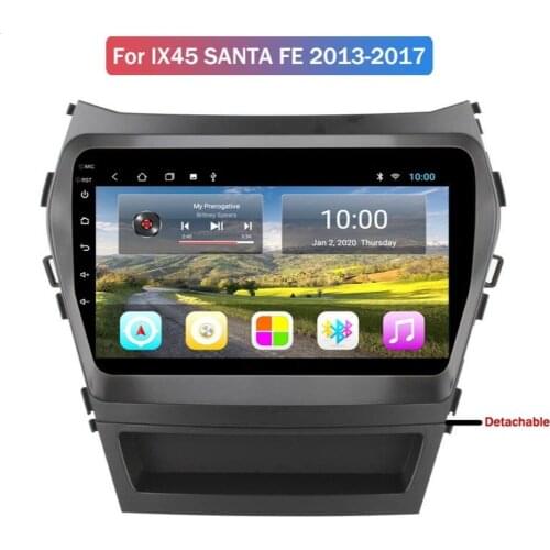 Android 10.0 Car Multimedia Player For Hyundai SANTA FE/IX45 2013-2017 Car GPS Nagavition With Wifi 4G AHD DSP BT Carplay