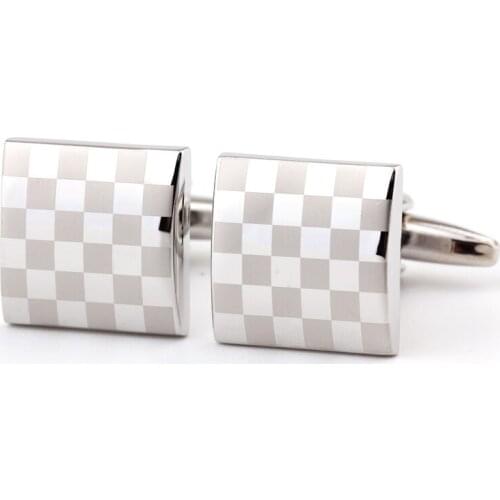 Laser cufflinks French shirts cufflinks free shipping