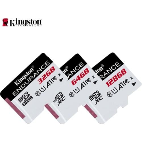 Kingston Memory Card Micro Sd Card128GB 64GB 32GB U1 SDCE C10 Endurance Phone TF Card Memories Microsd Cards for Home Monitor