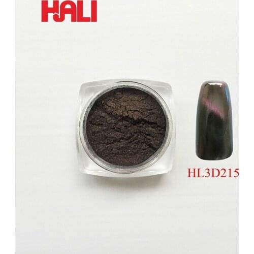 Sell 3D magnetic pigment,3D effect pigment,3D pearl pigment for nail polish,1lot=10gram HL3D215 purplish red, free shipping