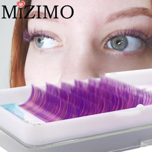 2021 New Color Grafted False Eyelashes Mixed With Soft, Natural And Realistic Extended Makeup Tools 8-15mm0.07/0.1mmC/D