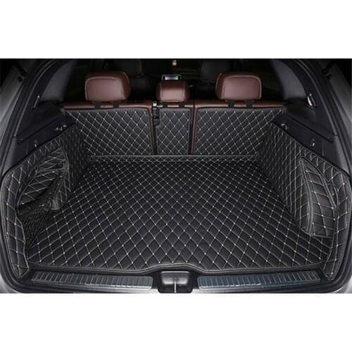 High quality! Special car trunk mats for Mercedes Benz EQC 2020 durable boot carpets cargo line mats for EQC 2021,Free shipping