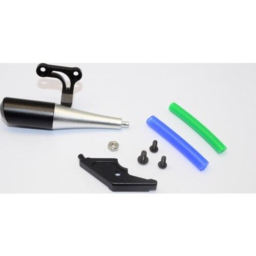Kyosho NSR500 aluminum alloy rear exhaust throat
